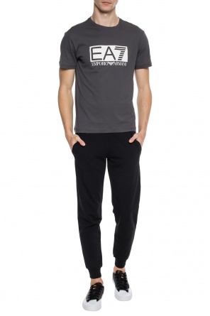 Logo-printed t-shirt, zdjęcie 2 Logo-printed t-shirt od EA7 Emporio Armani
